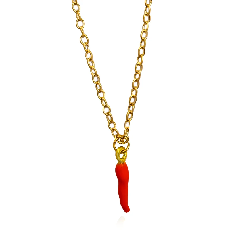 Chilli Pepper charm necklace | CHERRYLOCO