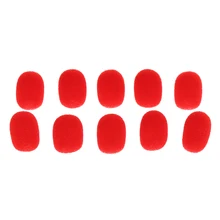  Professional Microphone Windshield Foam Sponge Cover for Headset Microphone 