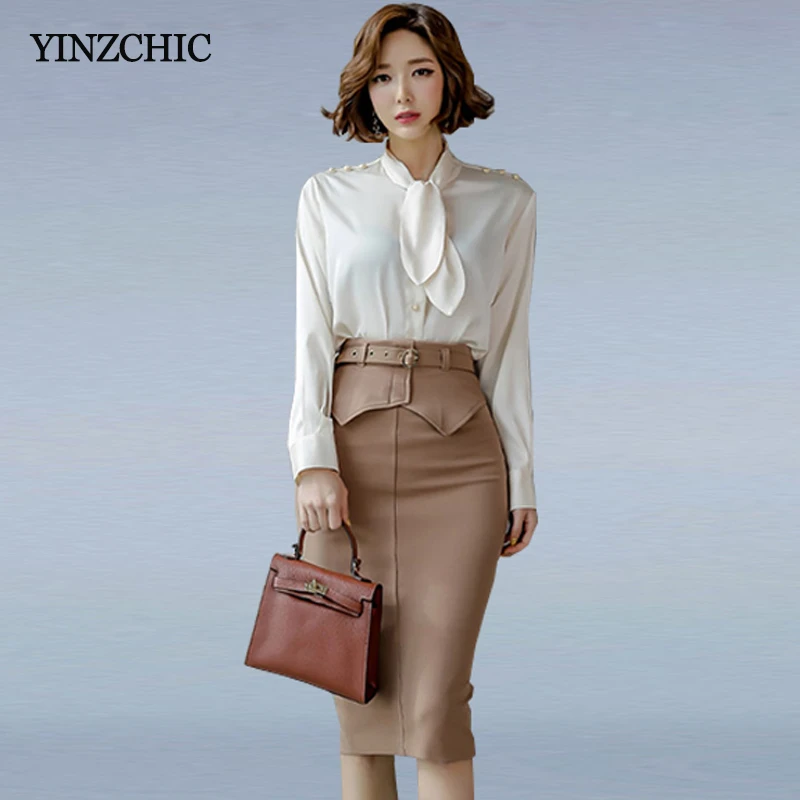 Spring Womans Office 2pcs Suits New 