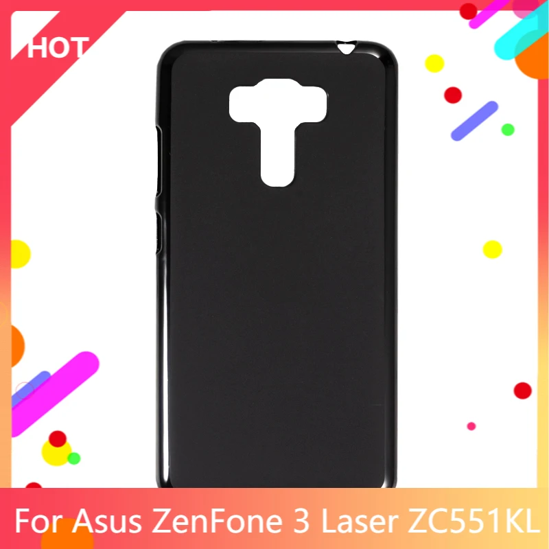 Чехол для Asus ZenFone 3 Laser ZC551KL матовый мягкий силиконовый ТПУ тонкий противоударный |