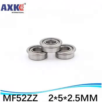 

20pcs Free Shipping SUS440C Environmental Corrosion Resistant Flanged Bearings Stainless Steel SMF52ZZ 2*5*6.2*2.5*0.6 Mm AXK *