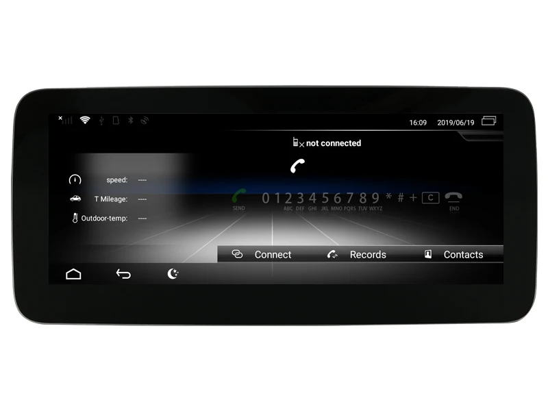 WITSON Android 9,0 10,25 ''большой экран Android 7,1 автомобильный мультимедиа для BENZ A-Class W176 A160 A180 A200 A200 A250 A260 A45 NTG4.5