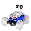 Mini Tumbling Stunt Car Remote Control Dump Off Road Light car Drift racing 360 Degree Rotating Electric Model toys for children 2