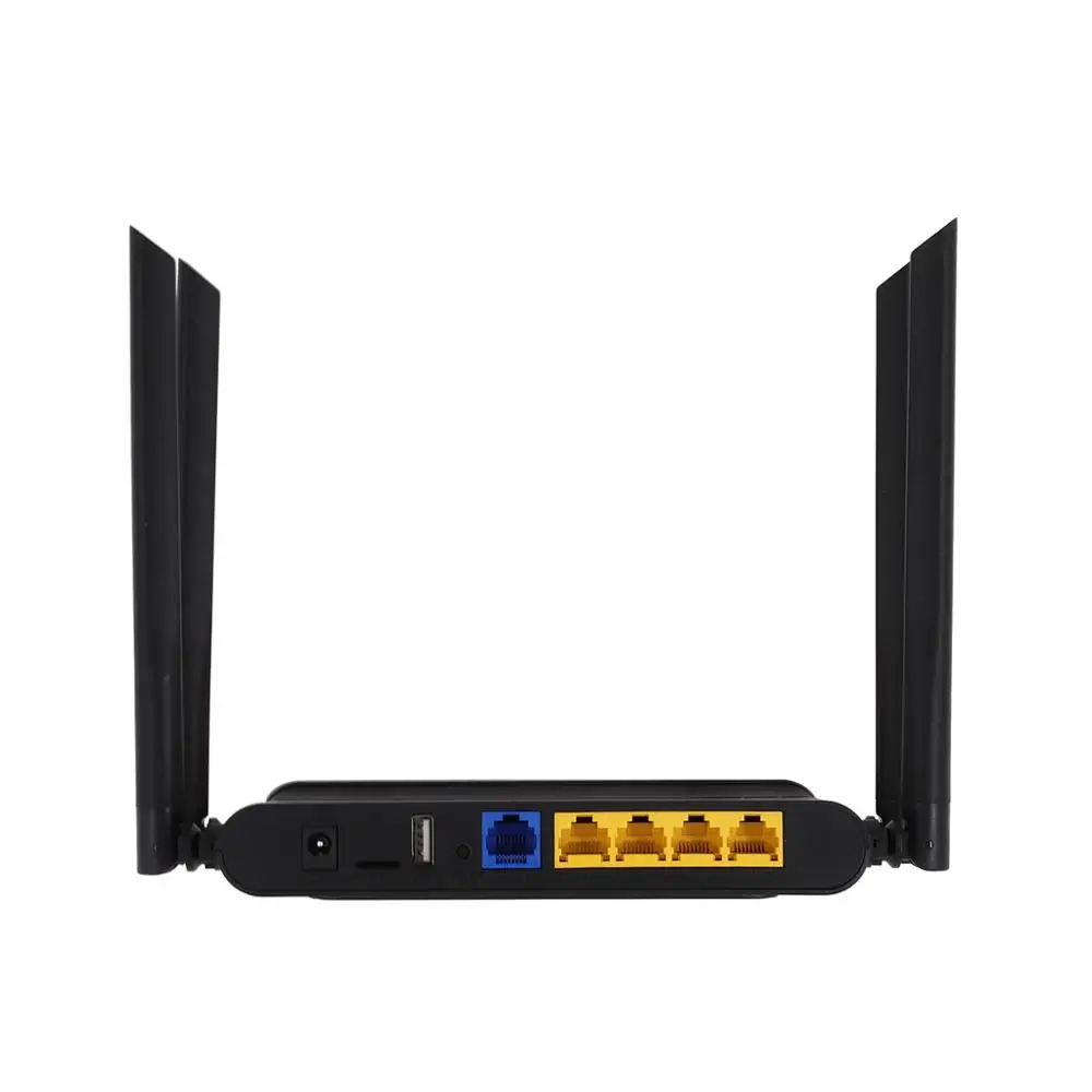 Беспроводной Wi Fi роутер AC1200 два диапазона 2 4 ГГц/5G 1 WAN + 3 LAN 1000 Мбит/с|wifi router dual|wifi dual
