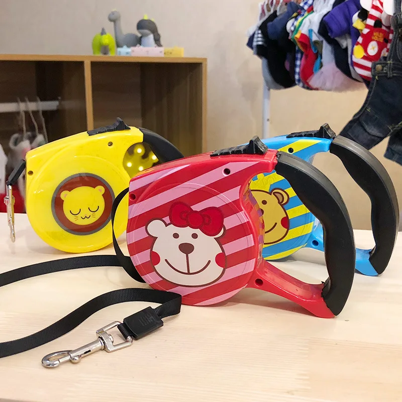 Dog Leash Teddy Retractable Leash Golden Retriever Poodle Dog Leash