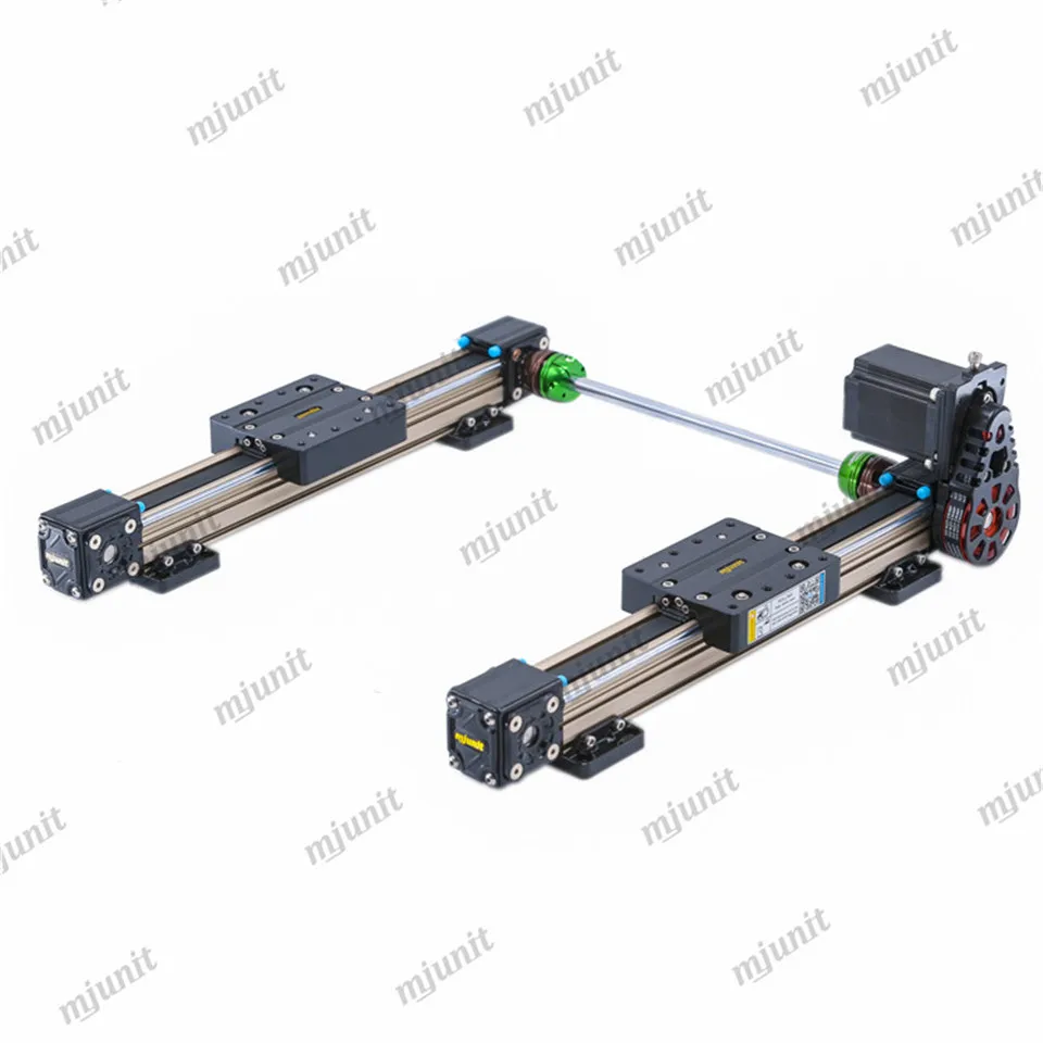 US $810.00 Mjunit MJ40 Linear Guide X Axis With Fast Movement Gantry Robot For Mask Automation Machine Robotic With 750mm Stroke 2 Rails