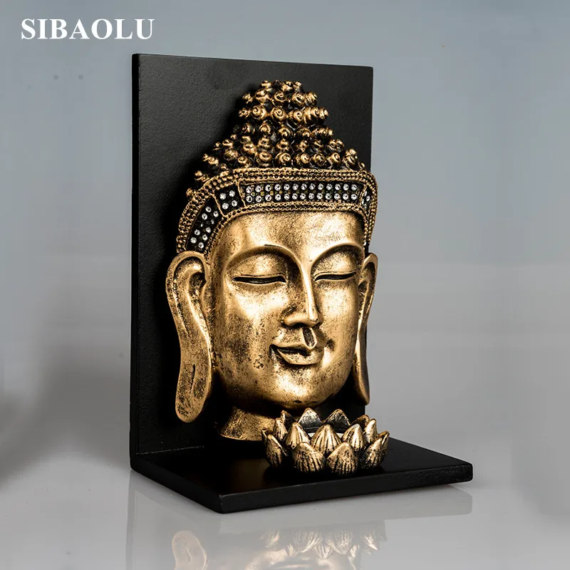 

Southeast Asia Resin Buddha Candlestick Spa Beauty Club Room Zen Decoration Miniature Figurines Resinas Planas De Personajes