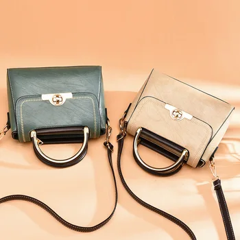 

Fashion For Luxury Handbags Women'S PATCHWORK Bags Designer 2020 Crossbody Pu Leather Black Soft Washed Messenger Flap Bag