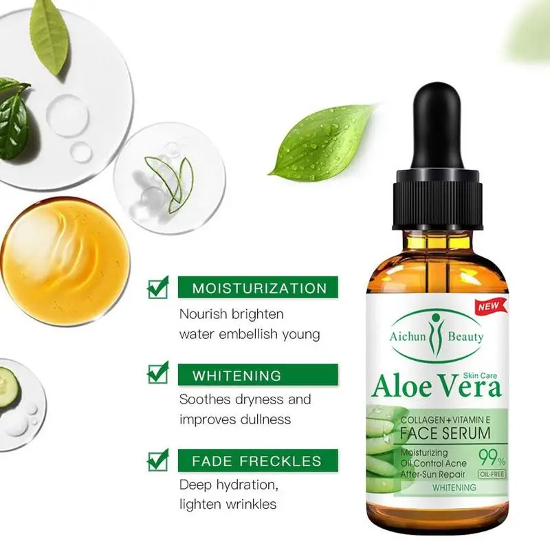 aloe vera gel serum for face