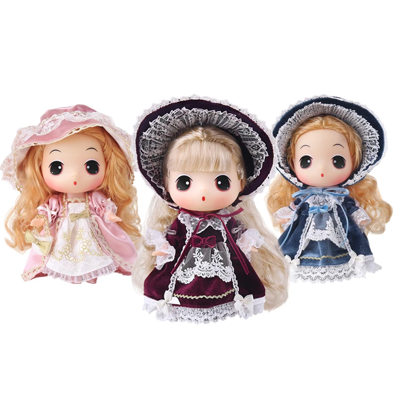 Кукла длинная Лолита оригинальная 18 см BJD Классическое Издание кружевные платья
