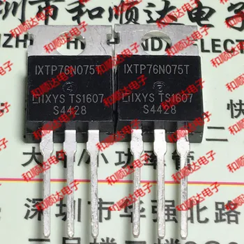 

10pcs/lot IXTP76N075T New stock TO-220 75V 76A