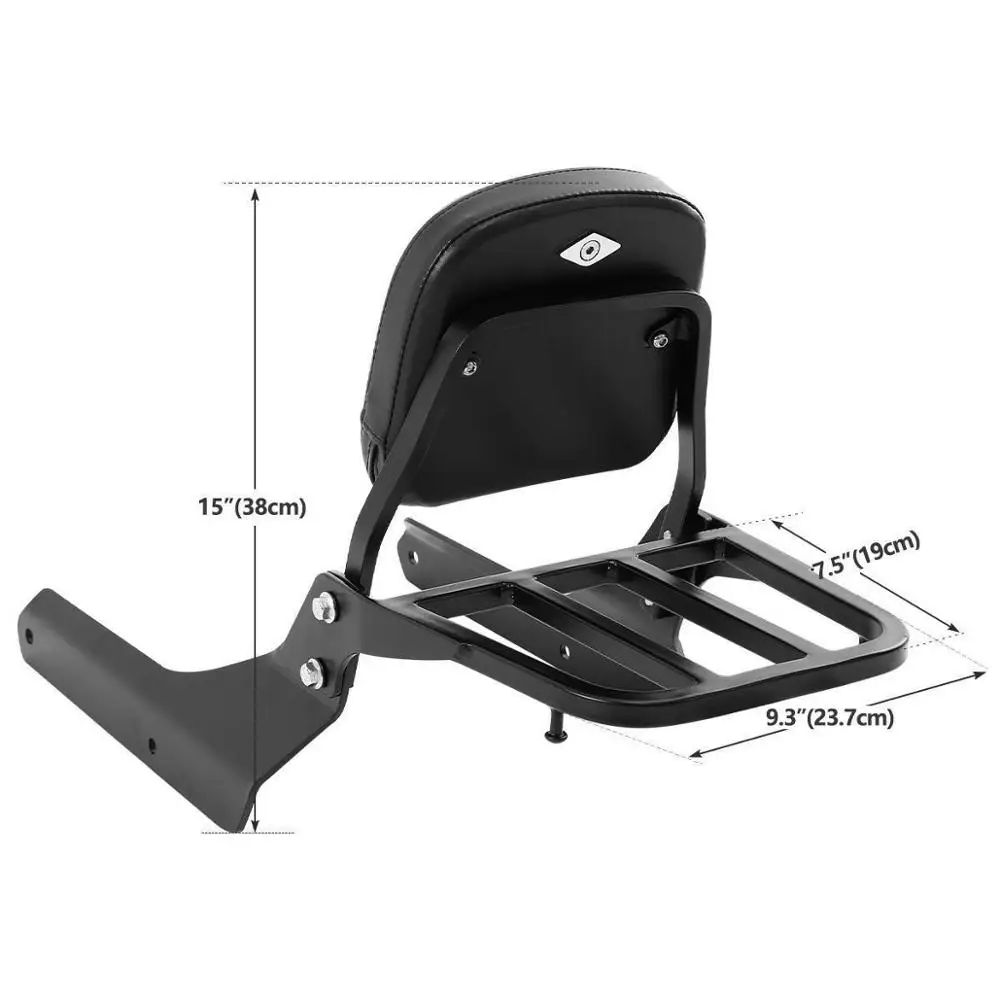 Спинка мотоцикла Sissy бар багажная стойка для Honda Shadow Phantom Spirit 750 VT750C2B 2010- VT750C2 2007- 08 09 10 11