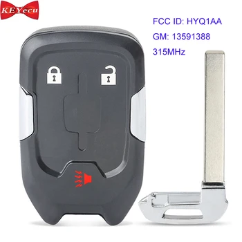 

KEYECU for GMC Terrain 2018 2019 Smart Remote Key Fob FCC ID: HYQ1AA P/N: 13591388 315MHz
