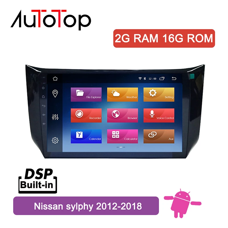 Sale AUTOTOP 9" 2 din Android Car Multimedia Player for SYLPHY 2013-2016 with 2.5D HD Screen Wifi Mirrorlink BT DSP 16G ROM No DVD 0 Sale AUTOTOP 9" 2 din Android Car Multimedia Player for SYLPHY 2013-2016 with 2.5D HD Screen Wifi Mirrorlink BT DSP 16G ROM No DVD 0