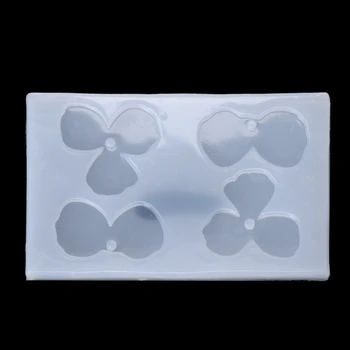 

Silicone Jewelry Mold Flower Petal Earring Pendant Epoxy Resin Casting Mold Tool 667E