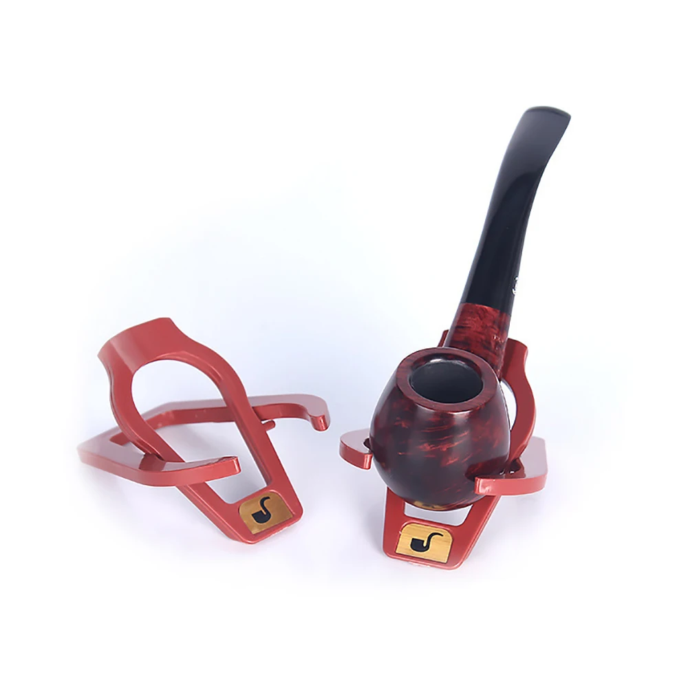 Tobacco Pipe Stand Rack Holder Foldable Light Weight Single Pipe Plastic Smoking Cigar Stand Smoking Tool Accessories tobacco pipe
