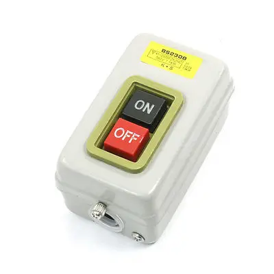 

380V 7.5kW ON-OFF 2 Button Latching 3 Pole Power Pushbutton Switch