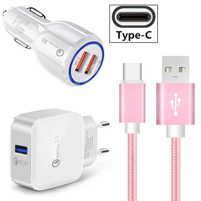 USB кабель для Google Pixel 3 2 Leagoo S9 S8 Pro Honor 9 10 zenfone 5 ZE620KL ZS620KL QC 0|Зарядные устройства| |