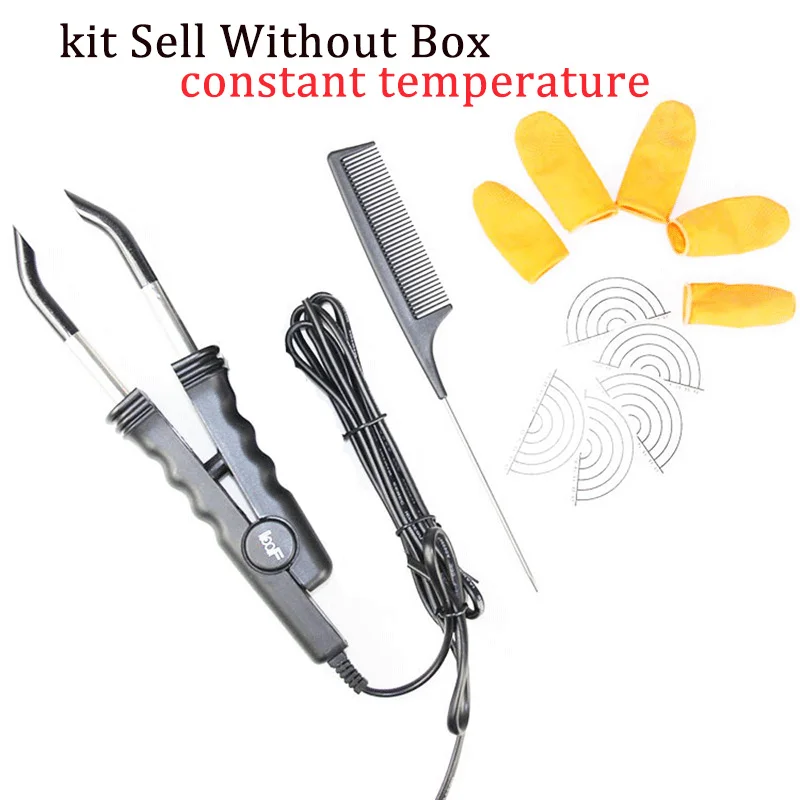 

Hairdresser tools For hair extension Iron Heat Keratin Fusion Connector Temperature Constant Tongs for hair extensions machine