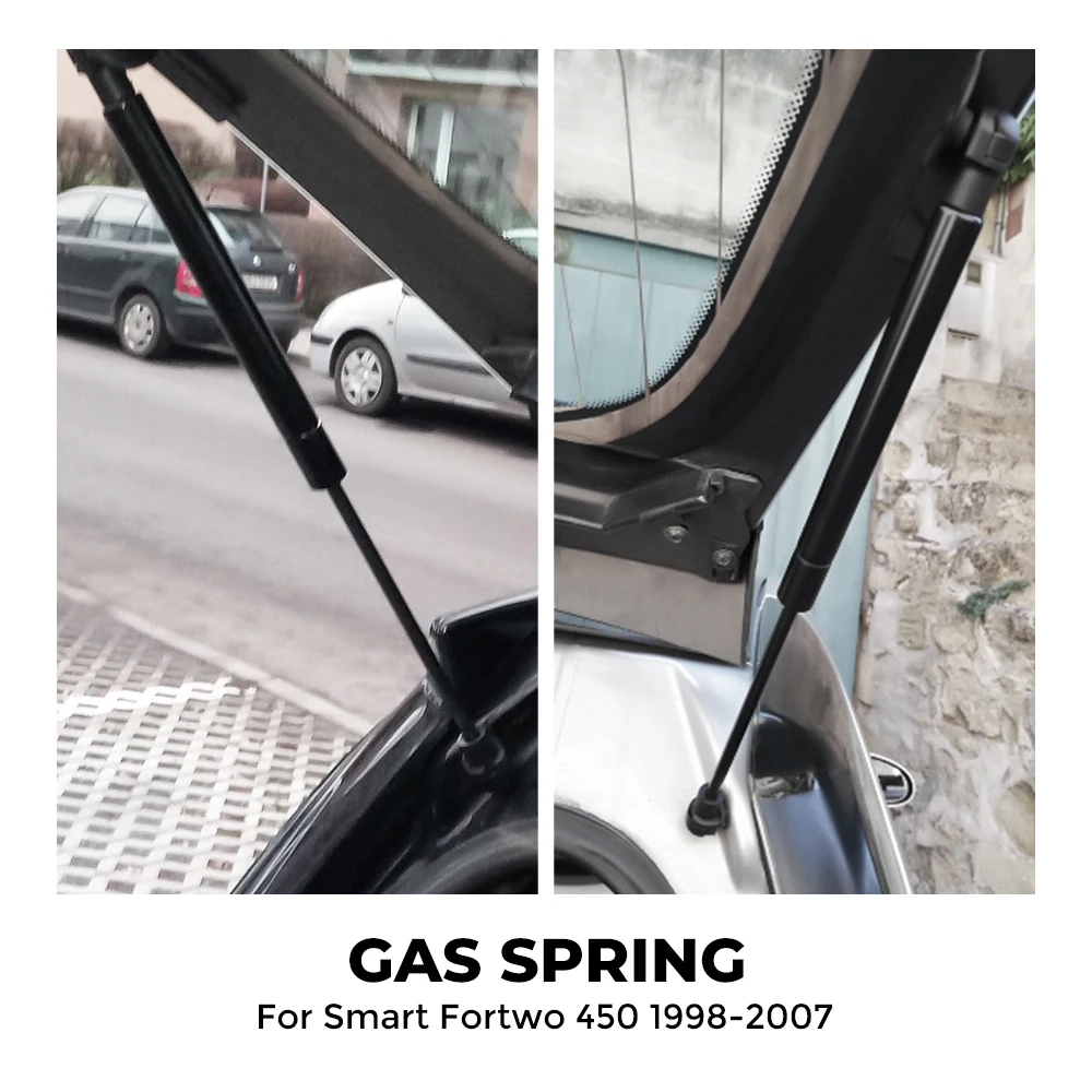  113000013 2pcs Trunk Lid Shock Strut Damper Lift Support Hydraulic Rod For Smart 450 City Coupe For