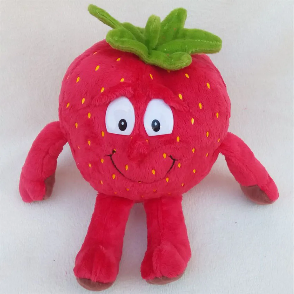

1pcs Goodness Gang Fruit And Veg Garlic Strawberry Mushroom Soft Plush Toys