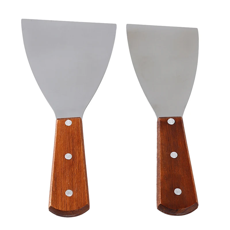 Stainless Steel Cutter Spatulas Salad Scraper Chopper Pizza Cake BBQ Baking Tools Dough Cutter Spatula Potato Knife Steak Shovel