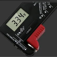 Индикатор батареи тестер AA AAA C/D 9 в вольт Кнопка проверки емкость батареи тестер Прямая поставка