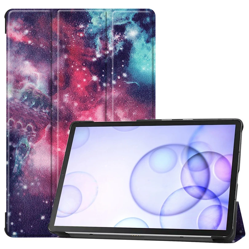 Магнитный чехол для планшета для Samsung Galaxy Tab S6 10,5 дюймов T860 T865 смарт Высокое качество кожаный чехол S30