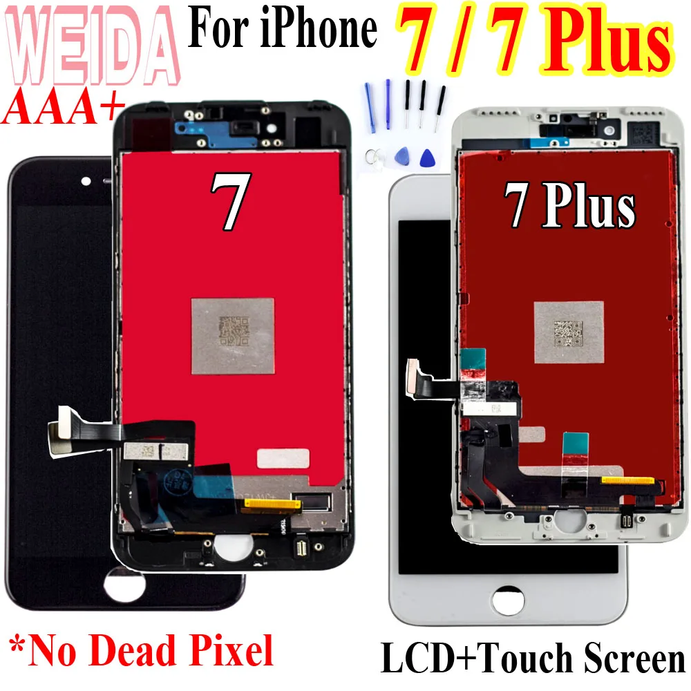 WEIDA 100 Test 7P lcd For Apple iPhone 7 / 7 Plus LCD Display Screen