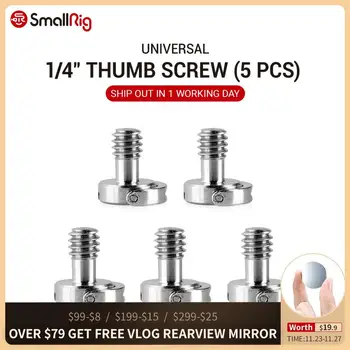 

SmallRig 1/4" Thumb Screw (5 pcs) 1611