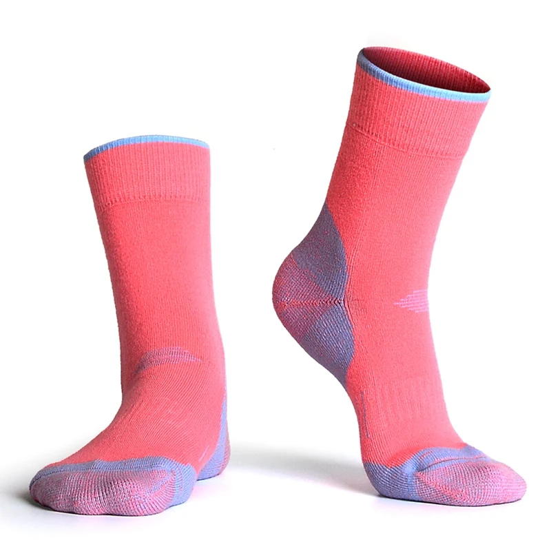 Теплые зимние лыжные носки для мужчин и женщин; шерстяные плотные носки; носки для катания на сноуборде, велосипеде, лыжах, пеших прогулок; детские гетры