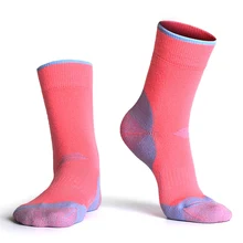 Теплые зимние лыжные носки для мужчин и женщин; шерстяные плотные носки; носки для катания на сноуборде, велосипеде, лыжах, пеших прогулок; детские гетры