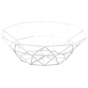 

Fruit Basket Fruit Bowls Storage Stainless Steel Wire Snacks Storage Basket Home Kitchen Art Decoration Fruit Basket