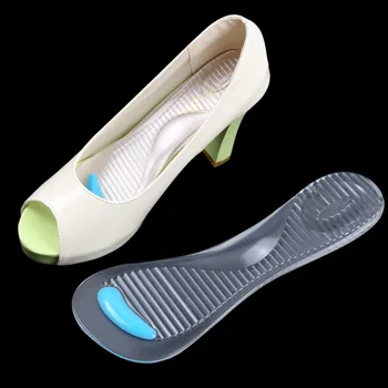 

Non-Slip Silicone Gel Pad Shoes Insole Sandals High Heel Arch Cushion Shoe Insole Pads Woman Insoles Massage Shoes Cushion Pads