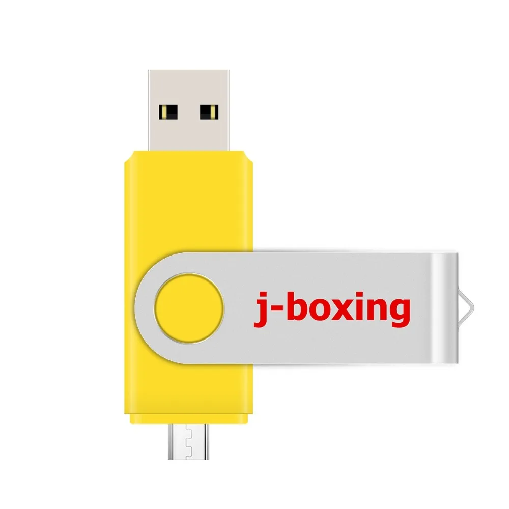 J-бокс OTG USB флэш-накопитель 64 ГБ 32 ГБ 16 ГБ 8 ГБ USB ручка привода USB 2,0 Флешка флэш-диск Micro USB для Android/PC/samsung