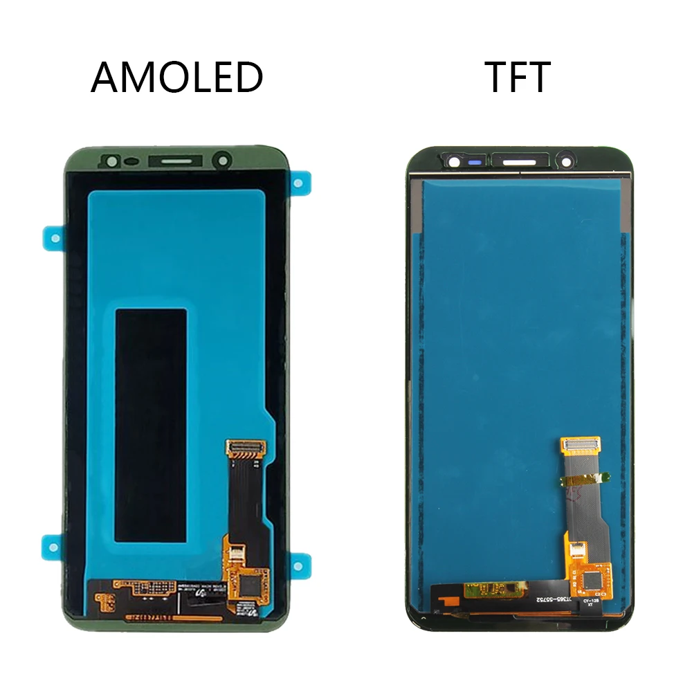 Супер AMOLED для SAMSUNG GALAXY J8 J800 SM-J800 ЖК сенсорный экран дигитайзер сборка для SAMSUNG GALAXY J8 ЖК-дисплей