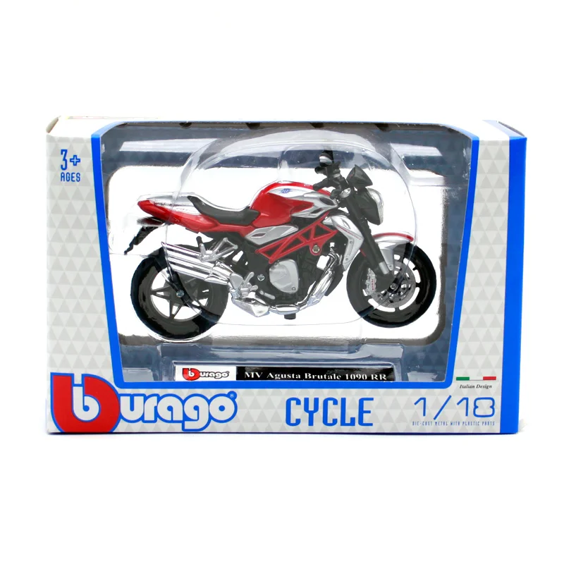 Bburago 1:18 MV Agusta Brutale 1090 RR MOTORCYCLE BIKE DIECAST MODEL TOY  NEW IN BOX Free Shipping NEW ARRIVAL 51058