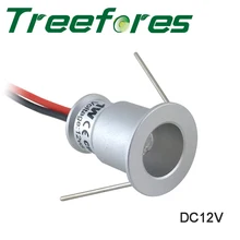 1 Вт DC12V IP65 Светодиодный светильник с трансформатором мини светодиодный светильник 80Ra 1 Вт открытый сад вечерние светильники
