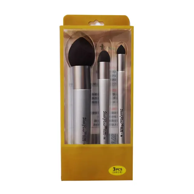 3Pcs Sketch Pen Brush Sponge Wipe Clean Tool For Art High Light Gray Surface Detail Processing Rendering Smudge Erase Correction 3Pcs Sketch Brush