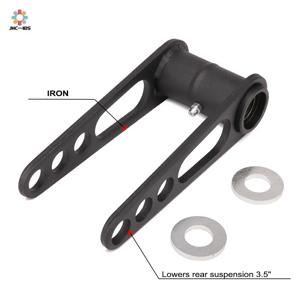 Мотоцикл задний для регулируемого опускания 3," адаптер Комплект для Сузуки Кавасаки снегоход Arctic Cat/ATV Z400 LTZ400 KFX400 KFX450R DVX400
