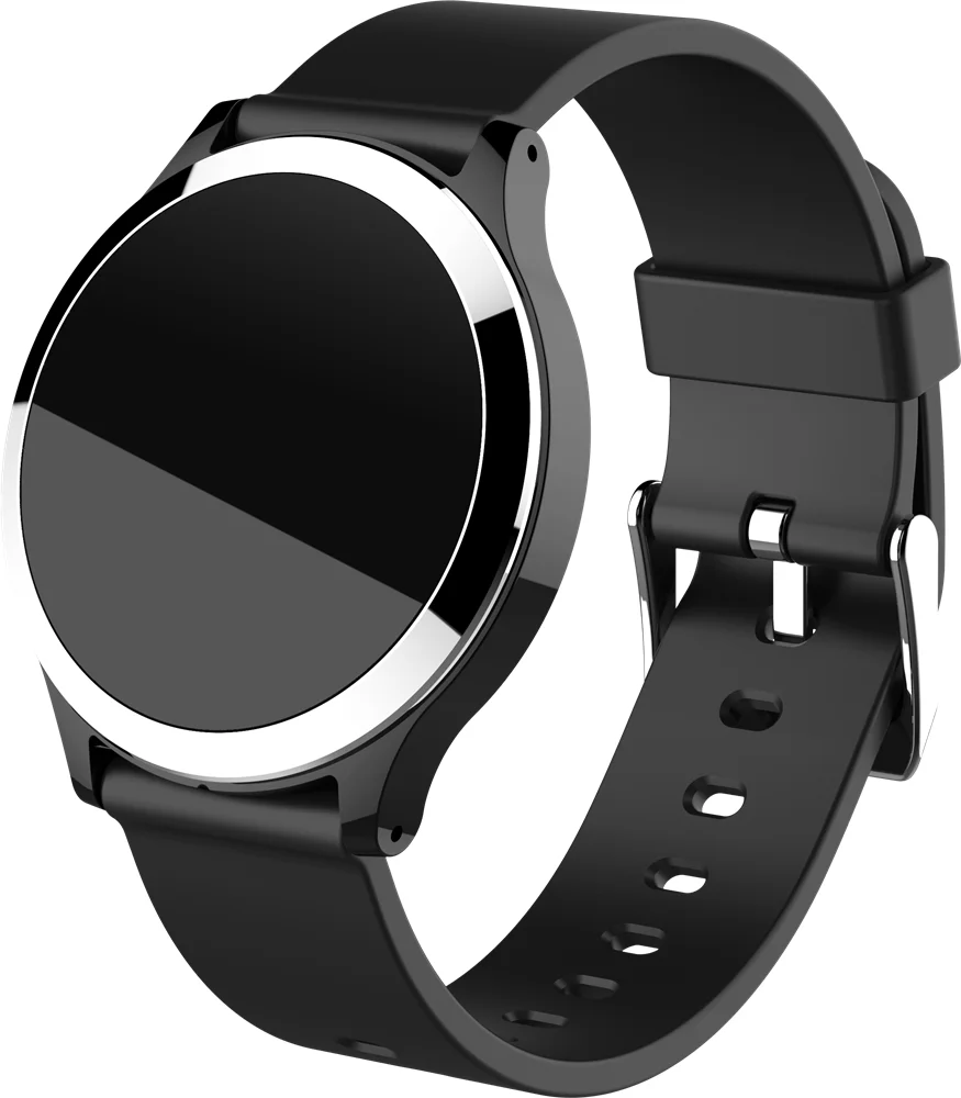 Умные часы B67, мужские часы, Bluetooth, сердечный ритм, напоминание о звонке, водонепроницаемые, IP67, трекер активности, спортивные Смарт-часы для Android IOS - Цвет: Черный