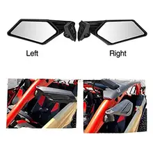 

2Pcs Motorcycle Motorbike Rear View Side Mirrors for Can Am Maverick X3 17-18 Motorbike Rear View Side Mirrors Rear View Mirrors