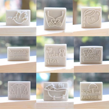 Acrylic Soap Letter Stamp 1