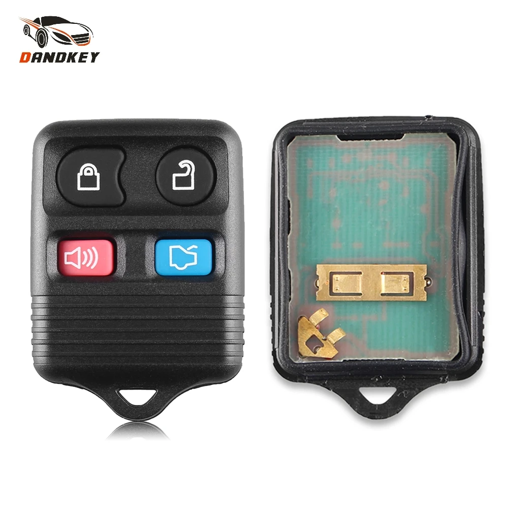 Dandkey 4 Bottoni Transito Keyless Entry Fob Chiave Auto Chiave A Distanza 315Mhz Per Ford Completo Di Controllo Remoto Circuid Bordo Incluso
