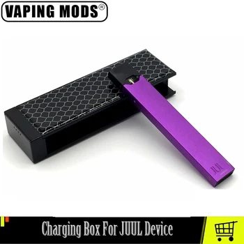 

1100mAh Charger Case For JUUL Device Charger Case Electronic Cigarette For JUUL Mobile Charging Pods Case Holder Box