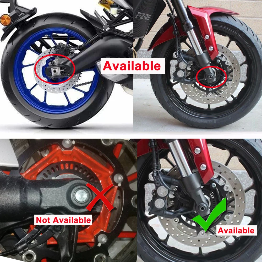 Передние Задние осевые ползунки защита колеса для YAMAHA MT-09 FZ-09 MT09 MT 09 FZ09- 18 19 аксессуары для мотоциклов