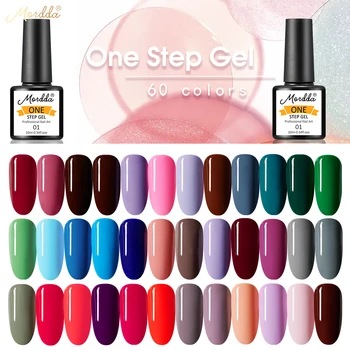 

MORDDA Gel Lacquer UV LED One Step Gel Polish All For Manicure Gel Nail Varnish Semi Permanent Hybrid Painting Nail Art DIY Tool