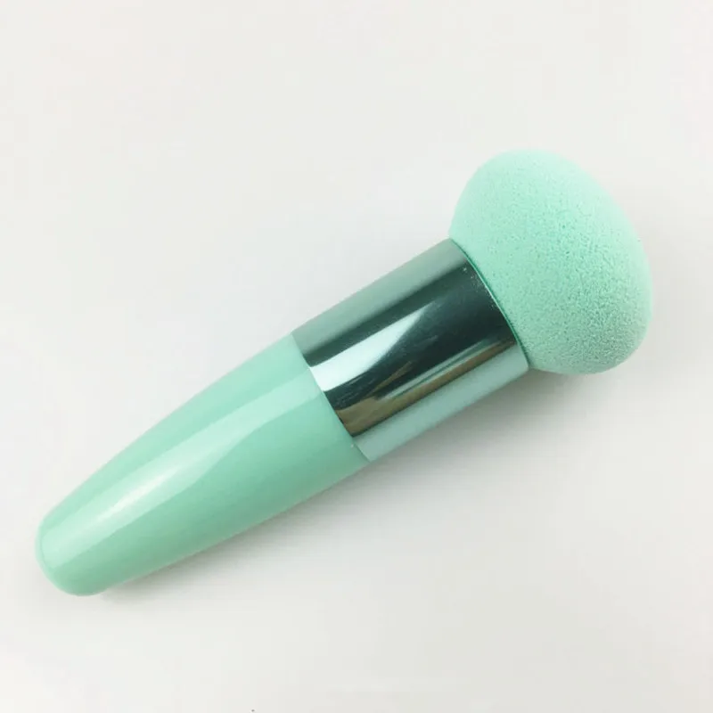 Mushroom Green Портативный карамельный цвет рук Бьюти спонжи основа губка косметический спонж для макияжа Губка для лица макияж пудра спонж инструмент - Цвет: Mushroom Green