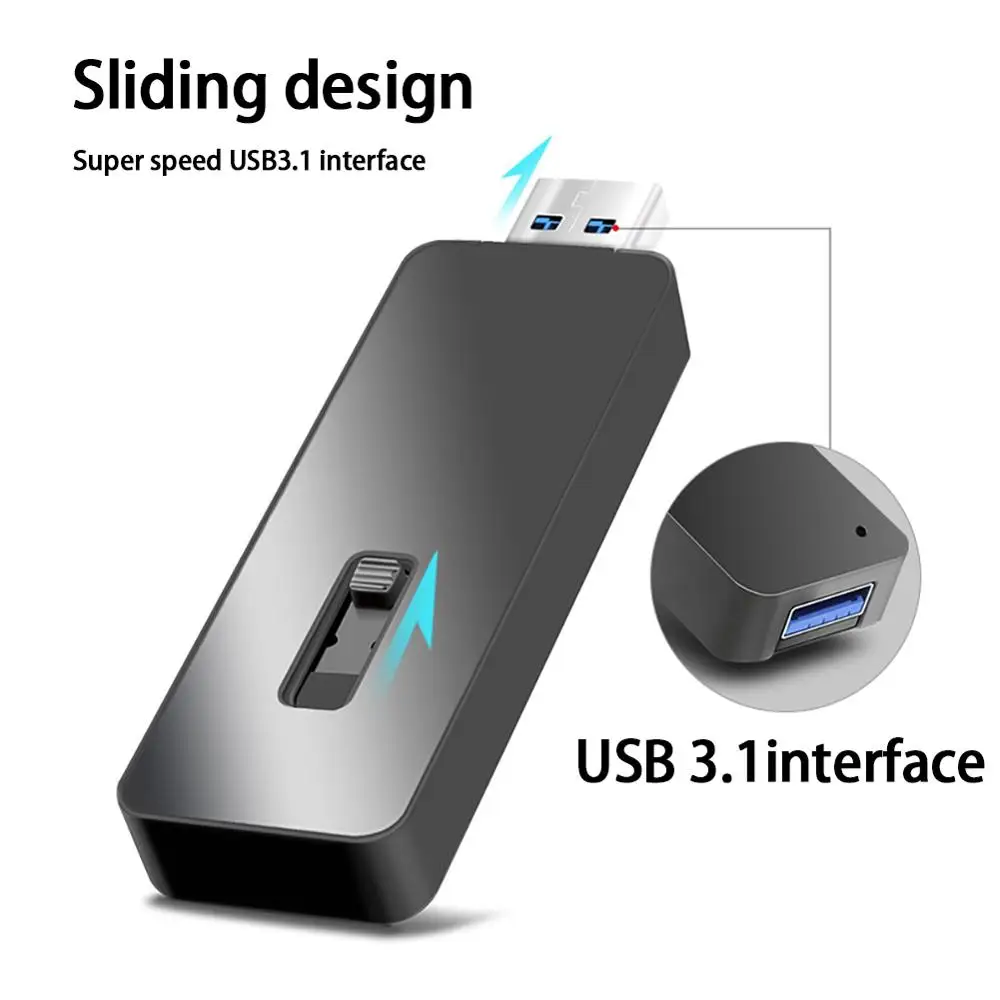 внешний жесткий диск 1 ТБ usb3 высокоскоростной флешка usb металлический Мини флешки