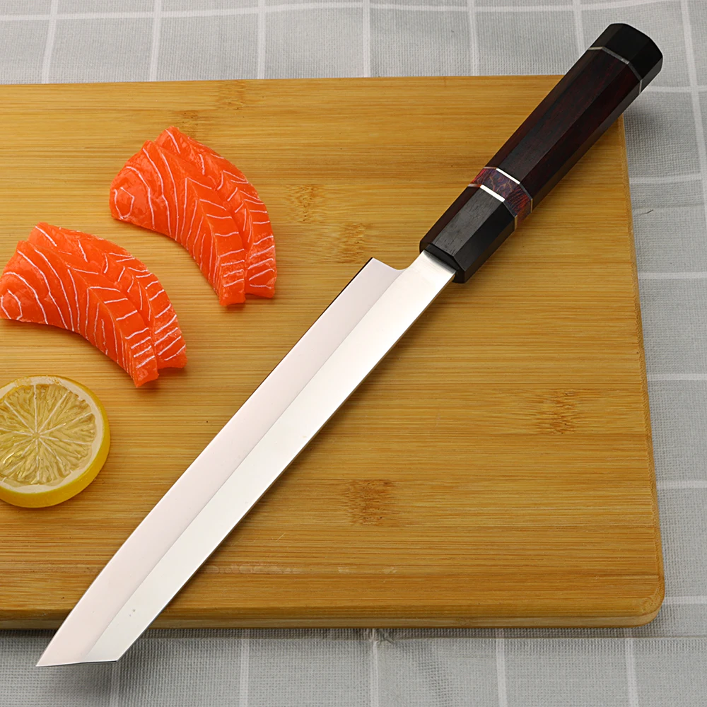 

XUANFENG High Quality VG10 Japanese Cuisine Sushi Salmon Slice Knife Sashimi Knife Restaurant Chef Knife Dedicated